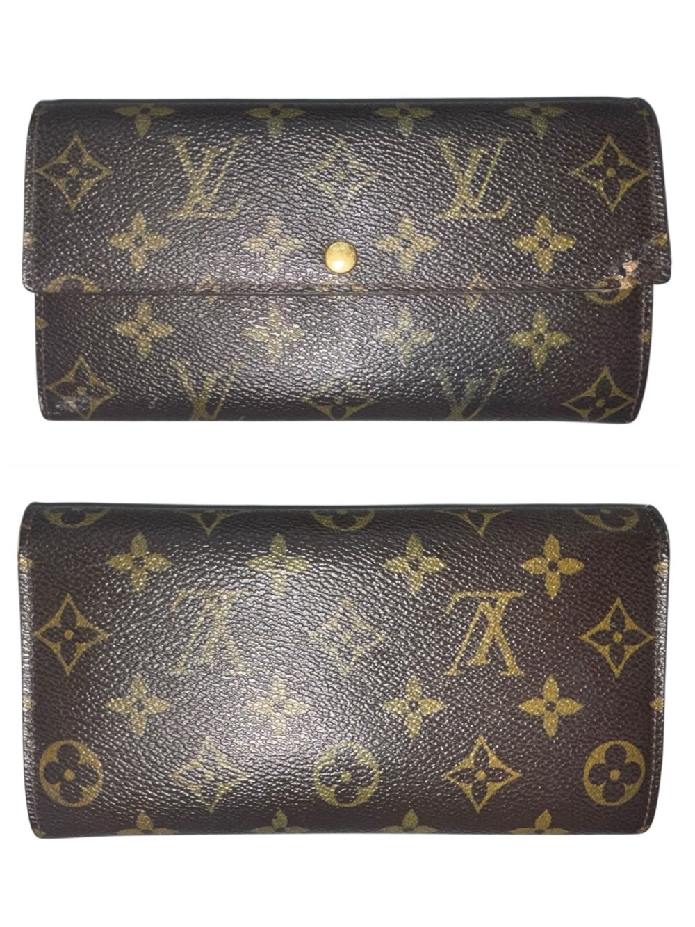LOUIS VUITTON LV Monogram Sarah Full Size Wallet